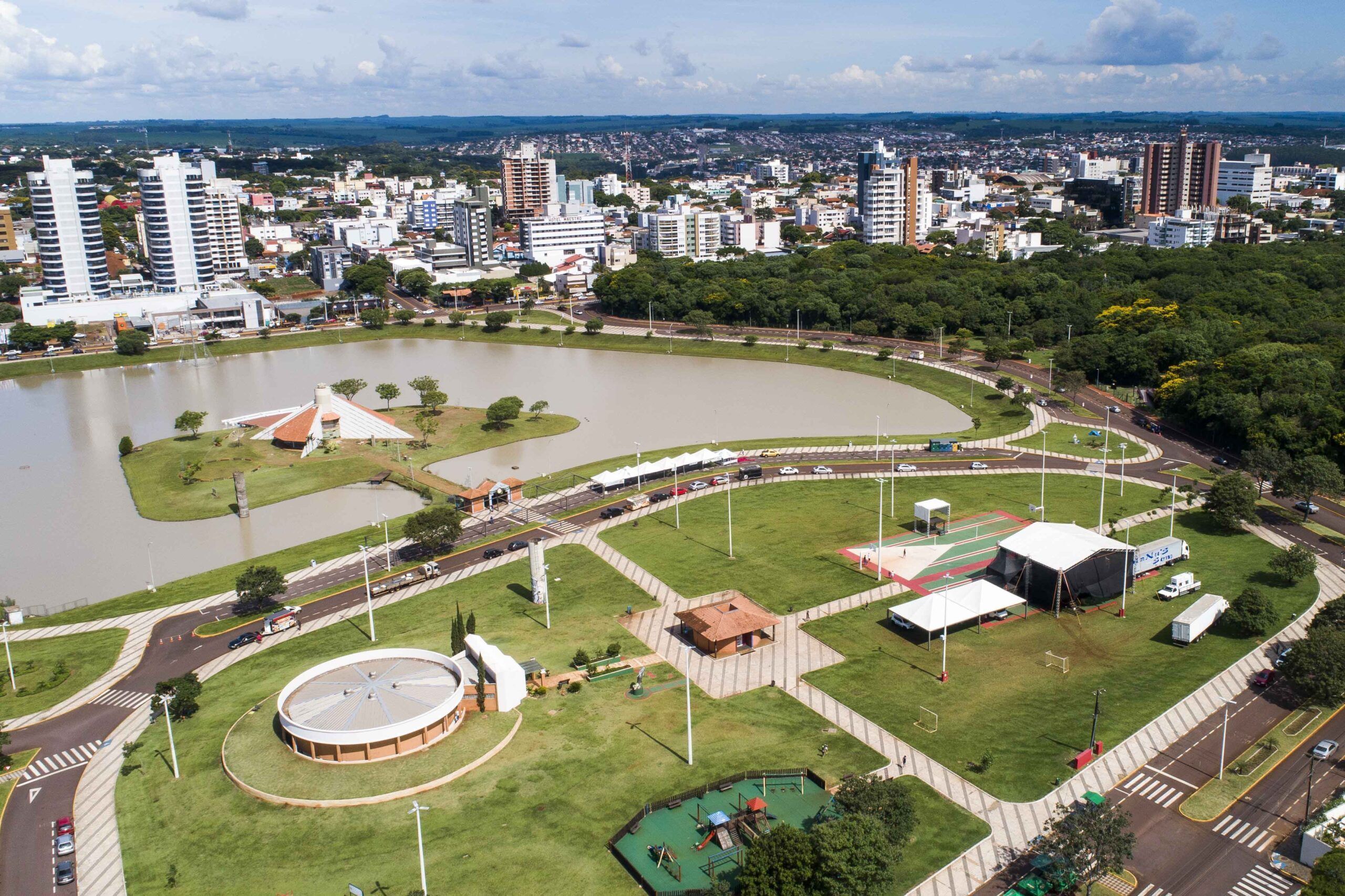 Toledo brasil vista aérea